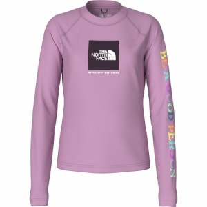 (取寄) ノースフェイス ガールズ アンフィビアス ロング-スローブ サン シャツ - ガールズ The North Face girls Amphibious Long-Sleeve