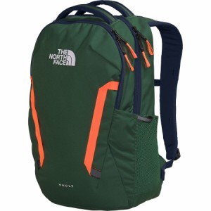 (取寄) ノースフェイス ボルト 26L バックパック The North Face Vault 26L Backpack Pine Needle/Summit Navy/Power Orange