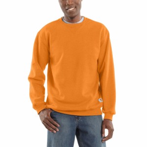 (取寄) カーハート メンズ ミッドウエイト クルーネック スウェットシャツ - メンズ Carhartt men Midweight Crewneck Sweatshirt - Men'