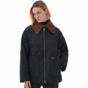 (取寄) バブアー レディース ウッドホール キルト ジャケット - ウィメンズ Barbour women Woodhall Quilt Jacket - Women's Black/Black