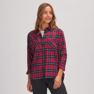 (取寄) ストイック レディース デイリー フランネル - ウィメンズ Stoic women Daily Flannel - Women's Cherry Plaid