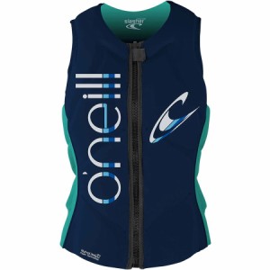 (取寄) オニール レディース スラッシャー コンプ ベスト - ウィメンズ O'Neill women Slasher Comp Vest - Women's Abyss/Light Aqua