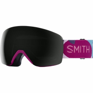 (取寄) スミス スカイライン クロマポップ ゴーグルズ Smith Skyline ChromaPop Goggles Fuschia Oversized Shapes/ChromaPop Sun Black