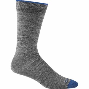 (取寄) ダーンタフ ソリッド クルー ライトウェイト ソック Darn Tough Solid Crew Lightweight Sock Gray