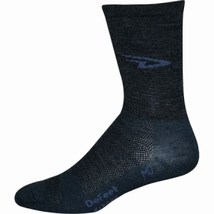 (取寄) デフィート ウールイーター 5インチ ソック DeFeet Wooleator 5in Sock Hi-Top Charcoal