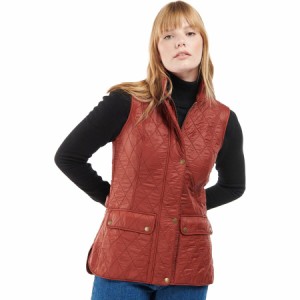 (取寄) バブアー レディース レイ ジレ ベスト - ウィメンズ Barbour women Wray Gilet Vest - Women's Burnt Henna/Brown