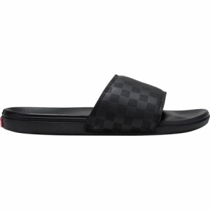 (取寄) バンズ メンズ ラ コスタ スライド-オン サンダル - メンズ Vans men La Costa Slide-On Sandal - Men's (Checkerboard) Black/Bl