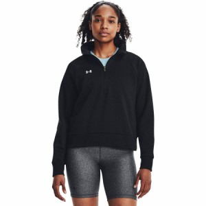 (取寄) アンダーアーマー レディース ライバル フリース 1/2-ジップ プルオーバー - ウィメンズ Under Armour women Rival Fleece 1/2-Zi