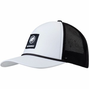 (取寄) マムート クラッグ ロゴ トラッカー キャップ Mammut Crag Logo Trucker Cap White/Black