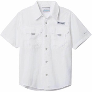 (取寄) コロンビア ボーイズ バハマ ショートスリーブ シャツ - ボーイズ Columbia boys Bahama Short-Sleeve Shirt - Boys' White