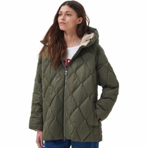 (取寄) バブアー レディース アスター キルト ジャケット - ウィメンズ Barbour women Aster Quilt Jacket - Women's Deep Olive