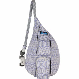 (取寄) カブー レディース ミニ ロープ バッグ - ウィメンズ KAVU women Mini Rope Bag - Women's Blue Inlay