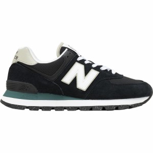 (取寄) ニューバランス 574 ラギッド シューズ New Balance 574 Rugged Shoe Black/White