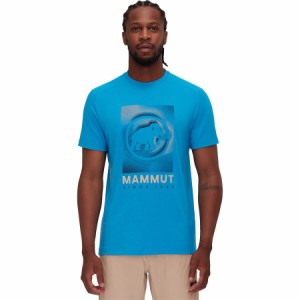 (取寄) マムート メンズ トロバット T-シャツ マムート - メンズ Mammut men Trovat T-Shirt Mammut - Men's Glacier Blue