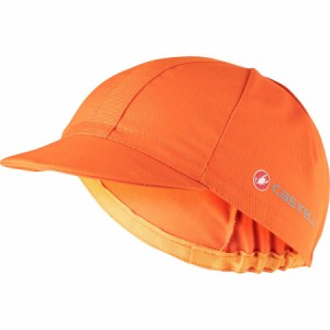 (取寄) カステリ エンデュランス サイクリング キャップ Castelli Endurance Cycling Cap Brilliant Orange