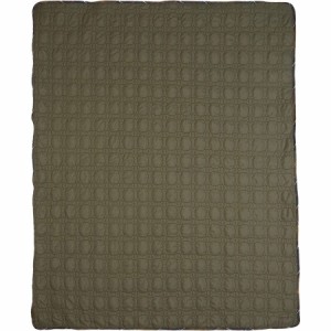 (取寄) バブアー ドッグ ボーン キルテッド ブランケット Barbour Dog Bone Quilted Blanket Dark Olive