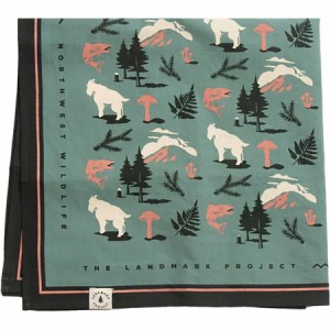 (取寄) ランドマークプロジェクト ノースウエスト ワイルドライフ バンダナ Landmark Project Northwest Wildlife Bandana Multi