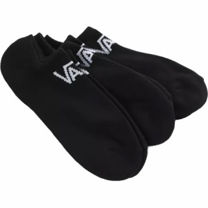 (取寄) バンズ クラシック キック ソック - 3-パック Vans Classic Kick Sock - 3-Pack Black