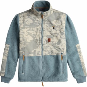 (取寄) トポデザイン メンズ サブアルパイン プリンテッド フリース - メンズ Topo Designs men Subalpine Printed Fleece - Men's Sand 