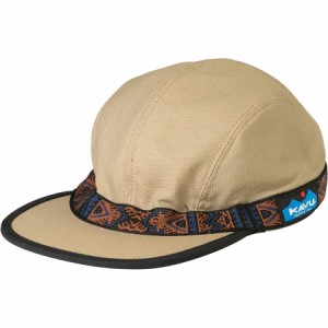 (取寄) カブー オーガニック ストラップキャップ KAVU Organic Strapcap Heritage Khaki