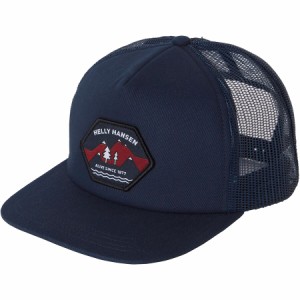 (取寄) ヘリーハンセン フラットブリム トラッカー キャップ Helly Hansen Flatbrim Trucker Cap Navy