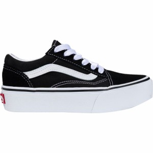 (取寄) バンズ キッズ オールド スクール プラットフォーム シューズ - キッズ Vans kids Old Skool Platform Shoe - Kids' Black/True W