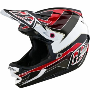 (取寄) トロイリーデザインズ D4 ヘルメット Troy Lee Designs D4 Polyacrylite Helmet Block Charcoal/Red