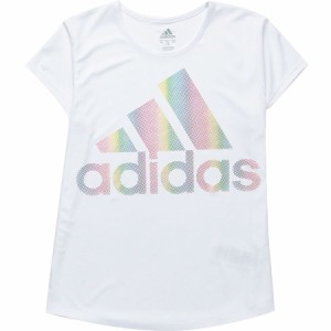 (取寄) アディダス ガールズ リプレニッシュメント レインボー フォイル T-シャツ - ガールズ Adidas girls Replenishment Rainbow Foil 