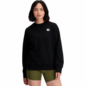 (取寄) ノースフェイス レディース ヘリテージ パッチ クルー - ウィメンズ The North Face women Heritage Patch Crew - Women's TNF Bl