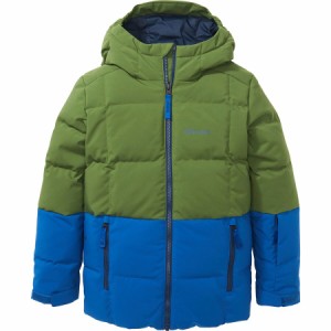 (取寄) マーモット キッズ ポラール ダウン ジャケット - キッズ Marmot kids Polar Down Jacket - Kids' Foliage/Dark Azure