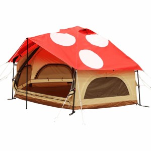 (取寄) DODアウトドアーズ キノコ マッシュルーム テント DOD Outdoors Kinoko Mushroom Tent Red