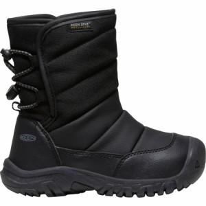 (取寄) キーン リトルキッズ パフライダー Wp ブート - リトル キッズ KEEN little kids Puffrider WP Boot - Little Kids' Black/Steel 