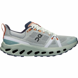 (取寄) オンランニング メンズ クラウドサーファー トレイル シューズ - メンズ On Running men Cloudsurfer Trail Shoe - Men's Aloe/Mi