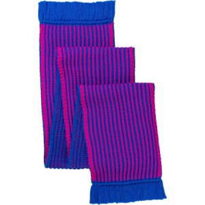 (取寄) ヴァーループ チャンキー リブ スカーフ Verloop Chunky Rib Scarf Magenta/Cobalt