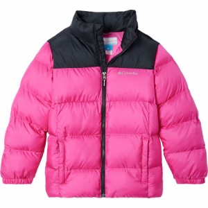 (取寄) コロンビア キッズ パフェクト ジャケット - キッズ Columbia kids Puffect Jacket - Kids' Pink Ice/Black