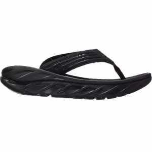 (取寄) ホカオネオネ メンズ オラ リカバリー フリップ フロップ - メンズ HOKA men Ora Recovery Flip Flop - Men's Black/Dark Gull Gr