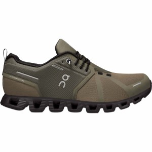 (取寄) オンランニング メンズ クラウド 5 ウォータープルーフ シューズ - メンズ On Running men Cloud 5 Waterproof Shoe - Men's Oliv