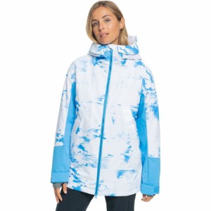 (取寄) ロキシー レディース クロエ キム スノー ジャケット - ウィメンズ Roxy women Chloe Kim Snow Jacket - Women's Azure Blue Clou