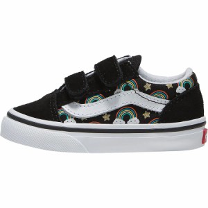 (取寄) バンズ トドラー オールド スクール シューズ - トッドラー Vans toddler Old Skool Shoe - Toddlers' Rad Rainbow Black/Multi