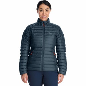 (取寄) ラブ レディース マイクロライト ダウン ジャケット - ウィメンズ Rab women Microlight Down Jacket - Women's Orion Blue