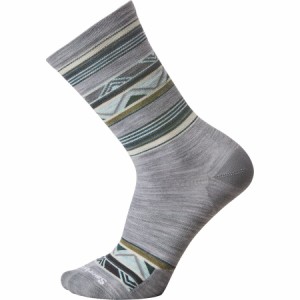 (取寄) スマートウール エブリデイ ジグ ザッグ バレー クルー Smartwool Everyday Zig Zag Valley Crew Light Gray