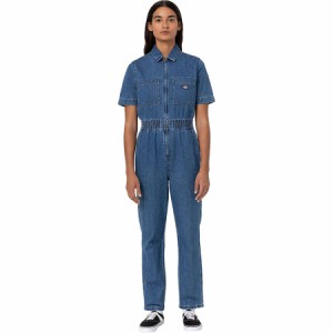 (取寄) ディッキーズ レディース ヒューストン デニム カバーオール - ウィメンズ Dickies women Houston Denim Coverall - Women's Clas