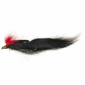 (取寄) アンプカ ゾンカー ストリーマー フライ - ダズン UMPQUA Zonker Streamer Fly - Dozen  Black