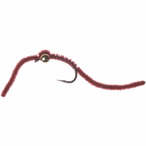 (取寄) モンタナフライカンパニー ビーズ ヘッド サン ファン ウォーム フライ - ダズン Montana Fly Company Bead Head San Juan Worm F