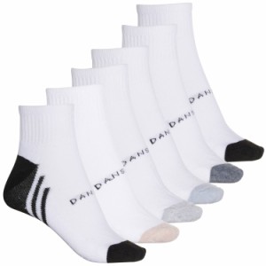 (取寄) ダンスキン レディース ハーフ クッション ソックス Danskin women Half Cushion Socks (For Women)  White