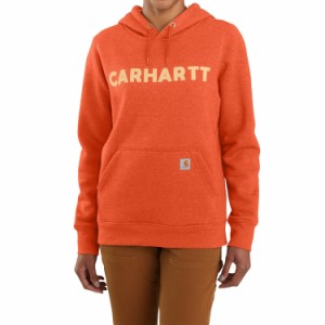 (取寄) カーハート 105194 ミッドウエイト リラックスド-フィット フィット ロゴ ブーディ Carhartt 105194 Midweight Relaxed Fit Logo 