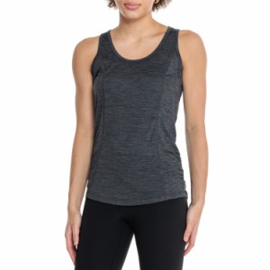 (取寄) ガイアム ハタ タンク トップ Gaiam Hatha Tank Top  Black Heather