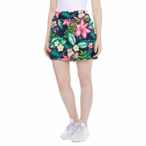 (取寄) トミーバハマ アクティブ A-ライン スコート - Upf 50 Tommy Bahama Active A-Line Skort - UPF 50  Lilly Leaf/Naval Academy