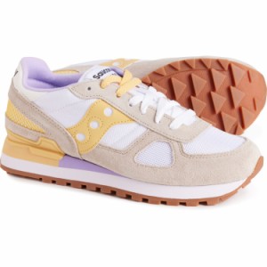 (取寄) サッカニー レディース ファッション ランニング シューズ Saucony women Fashion Running Shoes (For Women)  White/Yellow