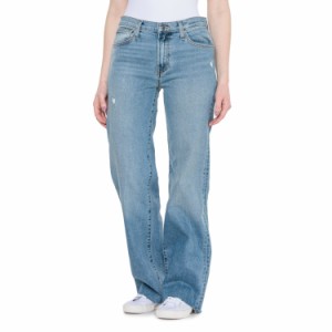 (取寄) ハドソン ジーンズ ロザリー ハイライズ アンクル ジーンズ - ワイド レッグ Hudson Jeans Rosalie High-Rise Ankle Jeans - Wide